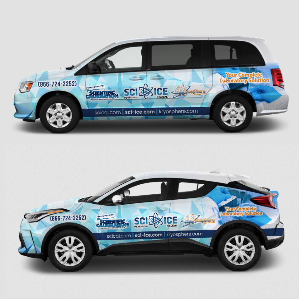 Car Wrap Design by Yoga Tri for Scientific Calibration | Design #34916229