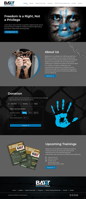 Web Design by pb for this project | Design: #34862801