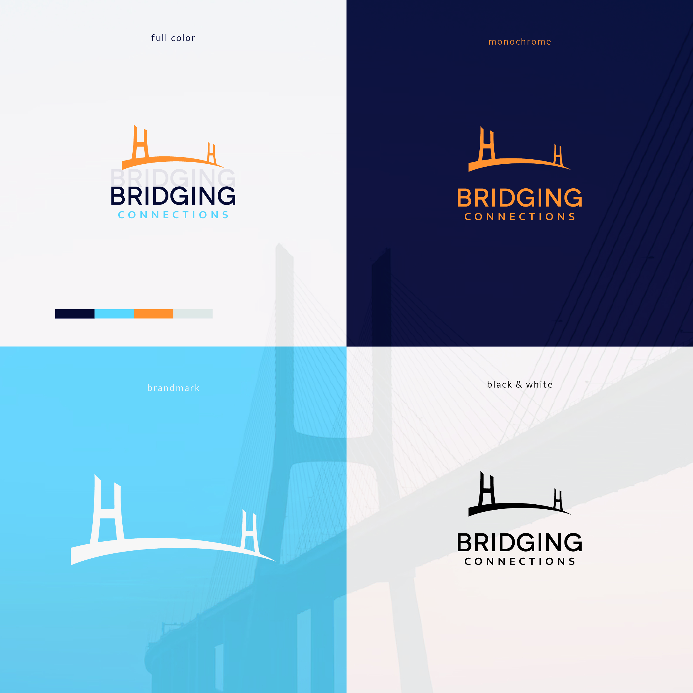 Logo Design by Lammy for Bridging Connections | Design #34906165