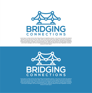 Logo Design by diego costa for Bridging Connections | Design: #34858508