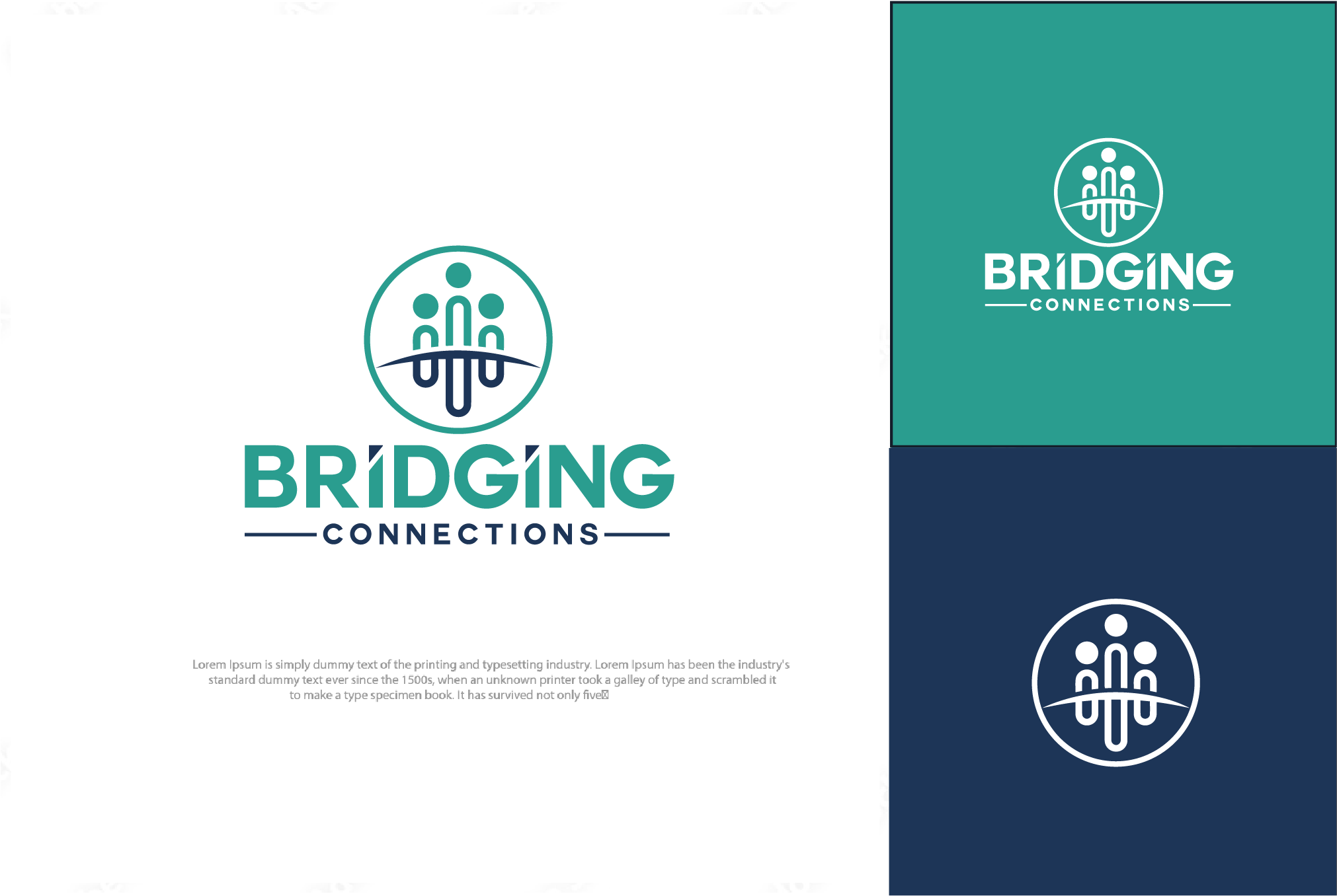 Logo Design by Tanha Paradise for Bridging Connections | Design #34881334