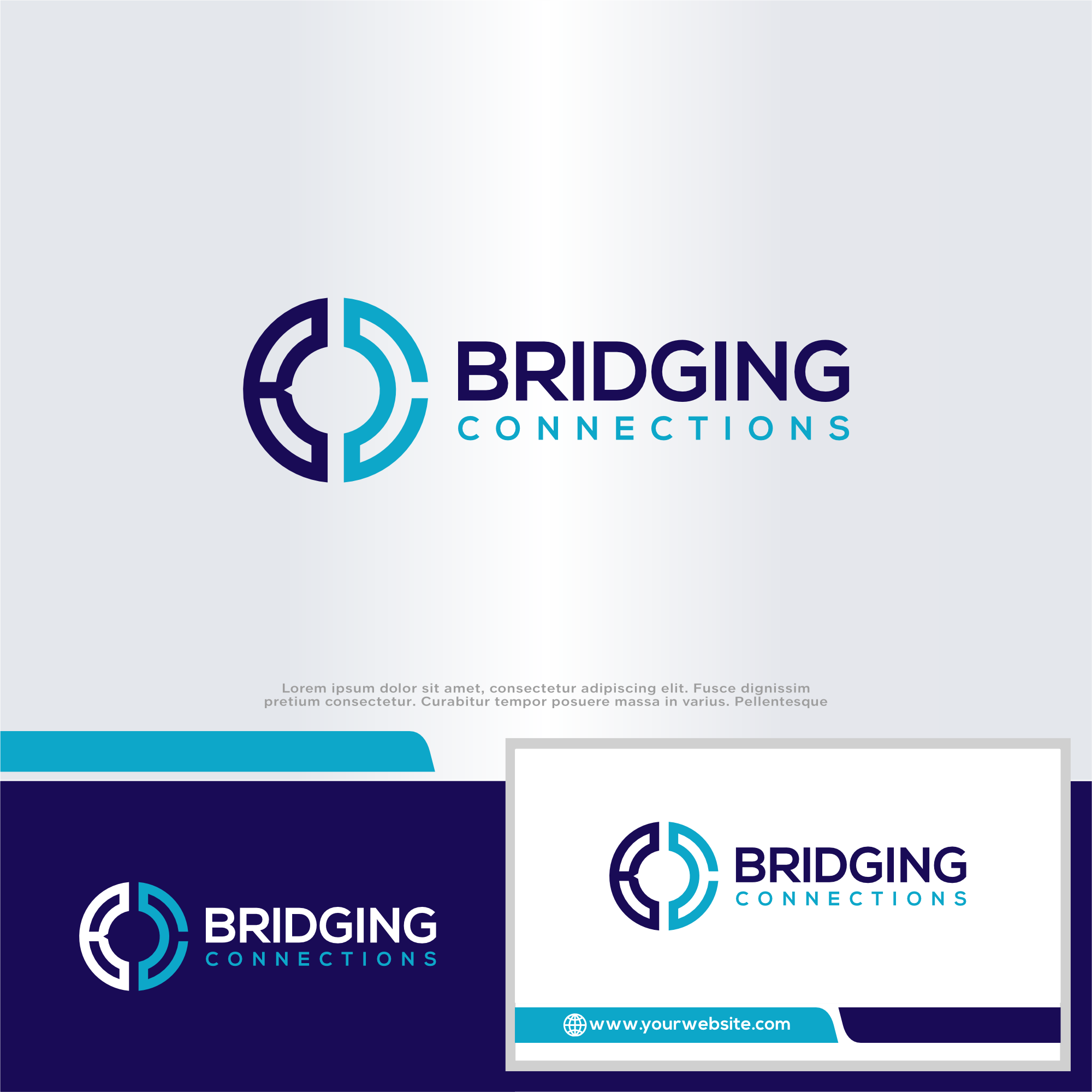 Logo Design by win it for Bridging Connections | Design #34861057