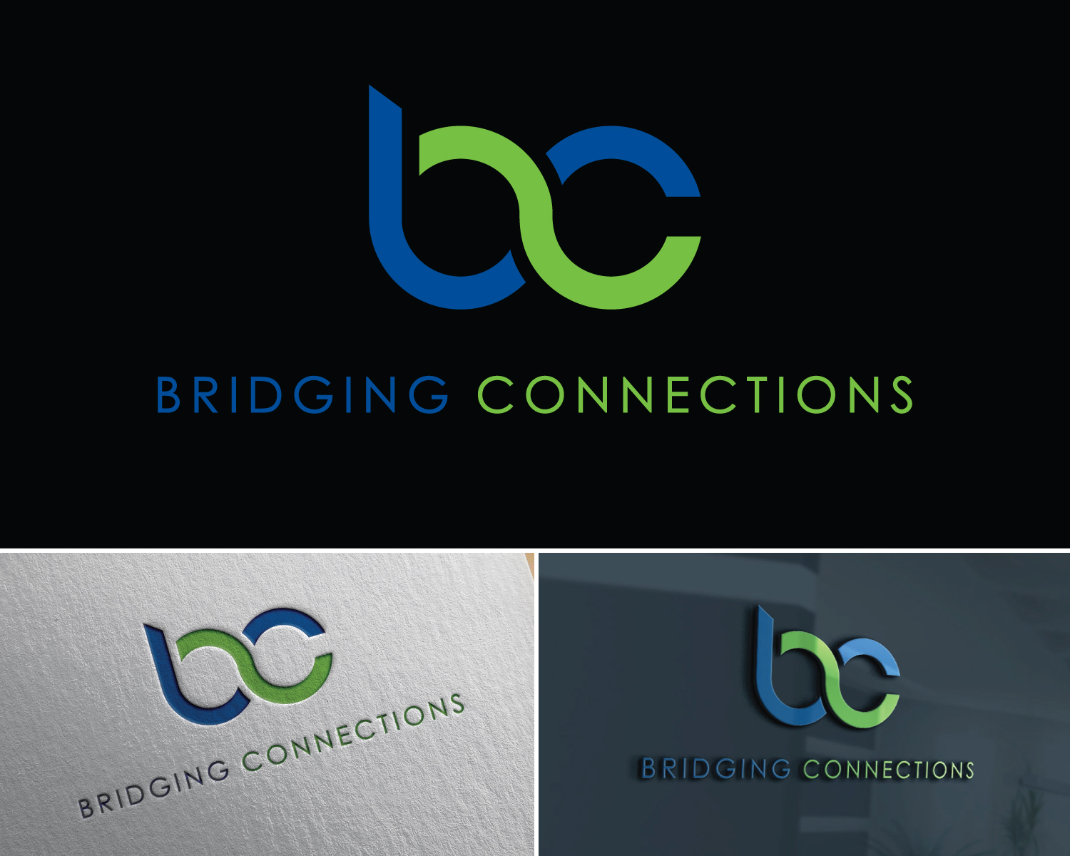 Logo Design by Atec for Bridging Connections | Design #34863743