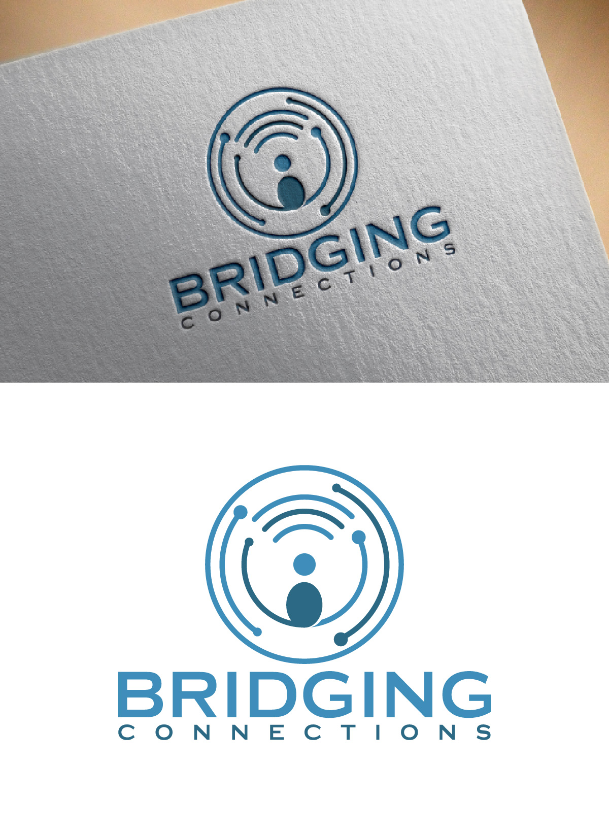 Logo Design by fly  design for Bridging Connections | Design #34861505