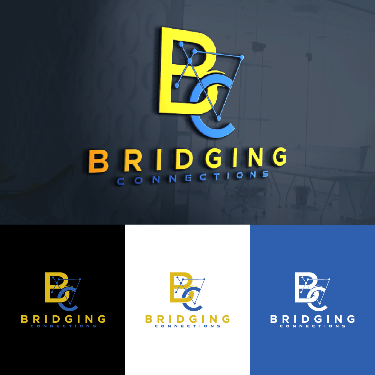 Logo Design by fly  design for Bridging Connections | Design #34861507