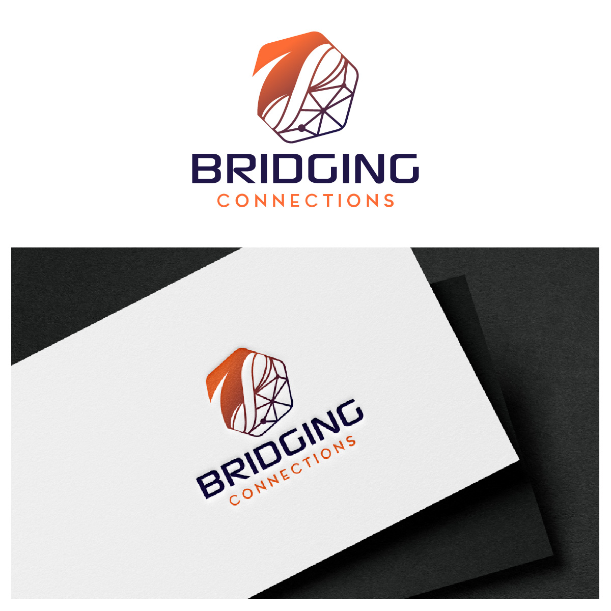 Logo Design by fly  design for Bridging Connections | Design #34861508
