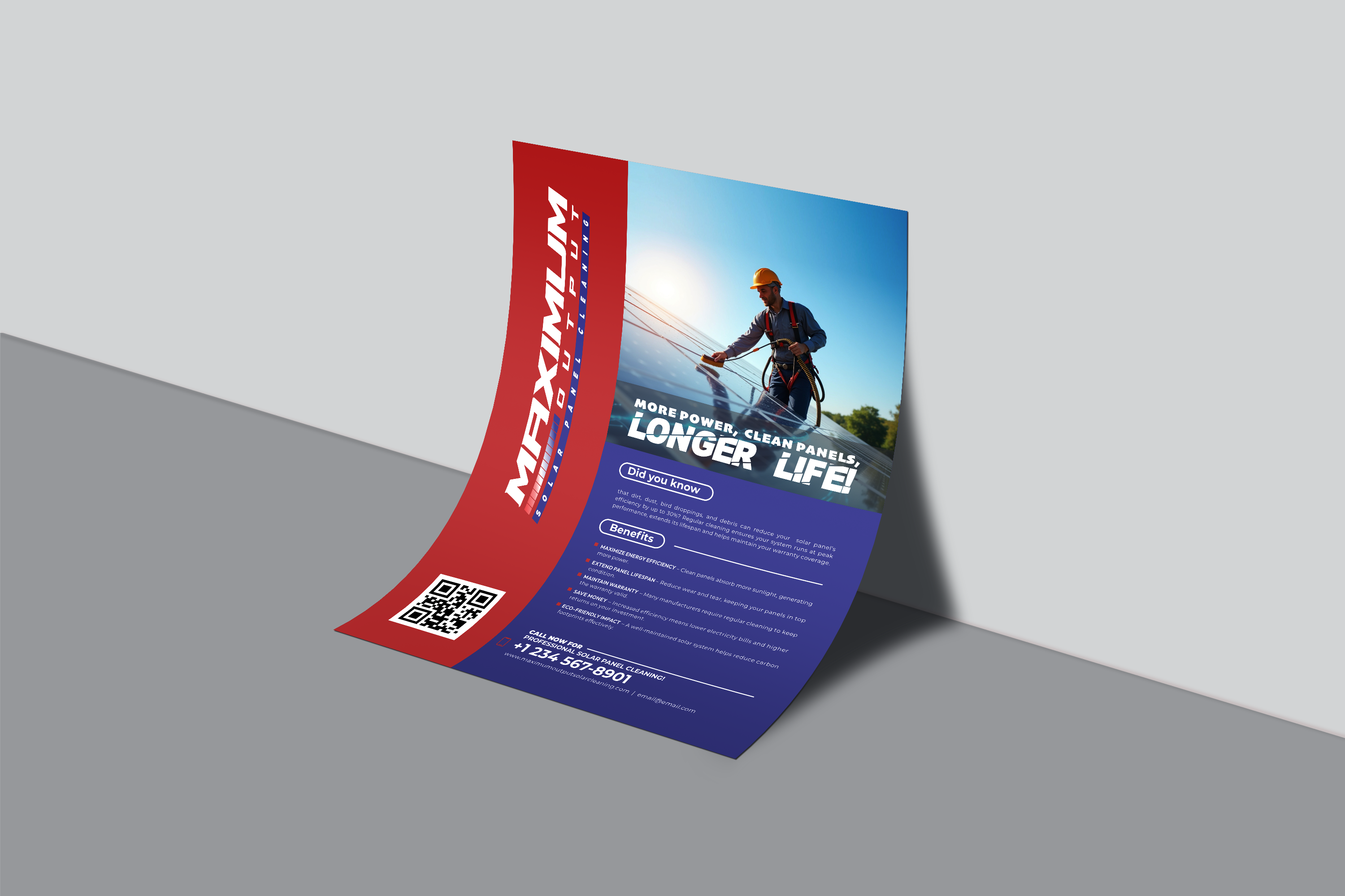 Flyer Design by dadaMEDIA for Maximum Output | Design #34870259
