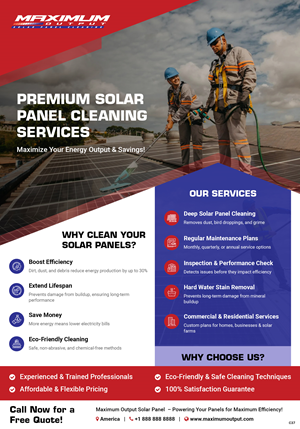 Flyer Design by pb for Maximum Output | Design: #34870143