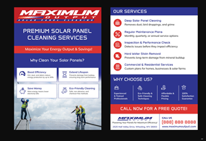 Flyer Design by pb for Maximum Output | Design: #34870145