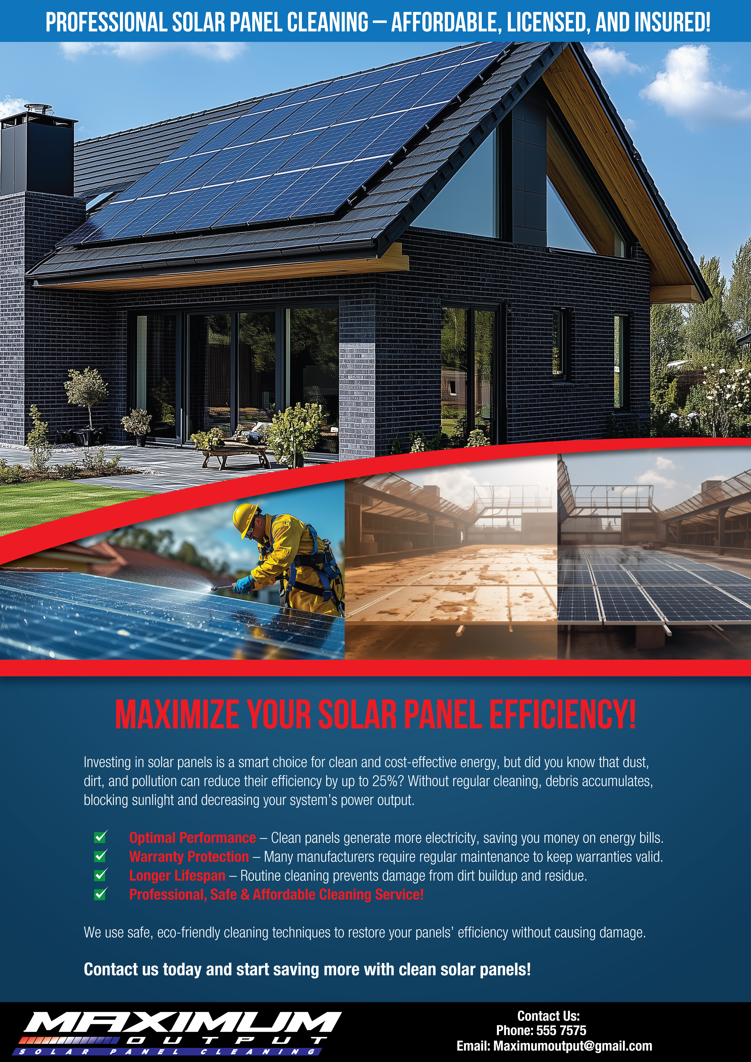 Flyer Design by Happy Design Worlds for Maximum Output | Design #34869993