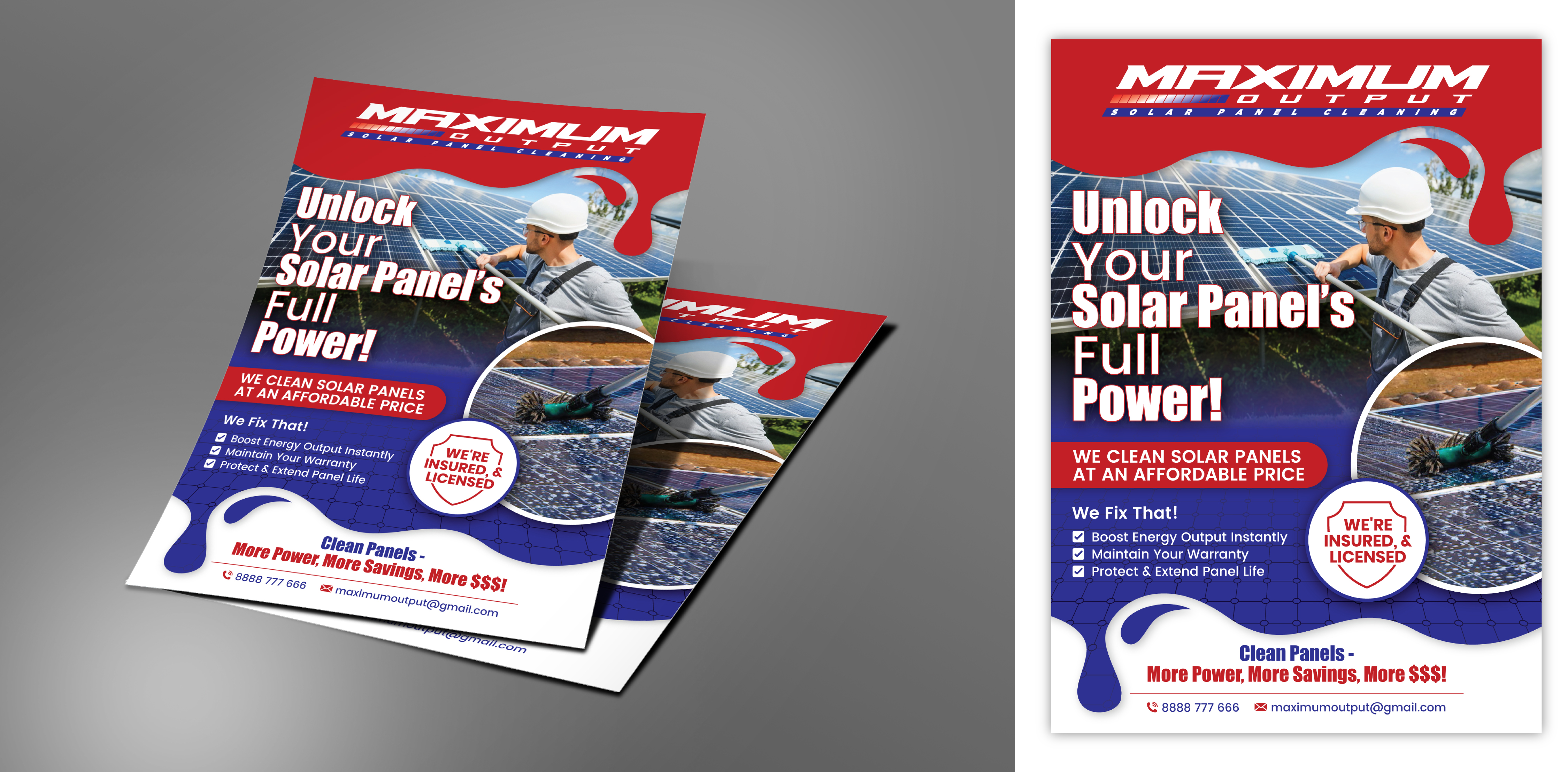 Flyer Design by Impressive Designs for Maximum Output | Design #34867136