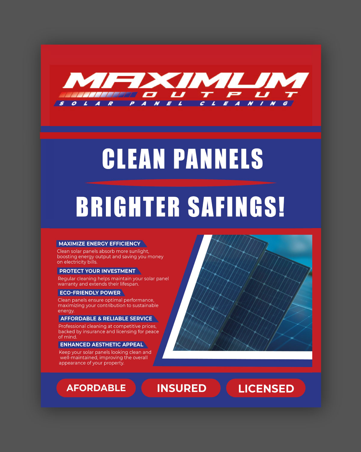 Flyer Design by CreativeFeather for Maximum Output | Design #34865105