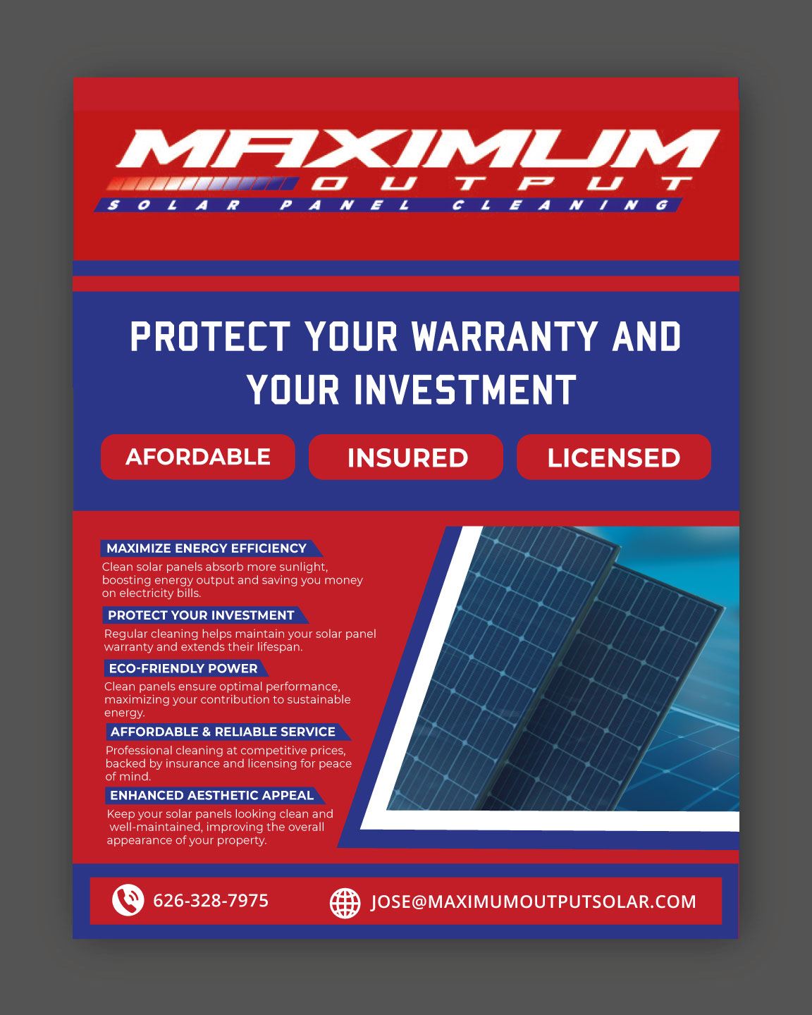 Flyer Design by CreativeFeather for Maximum Output | Design #34871488