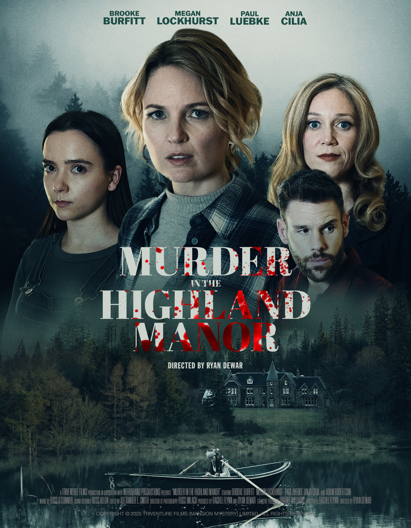 Poster Design by Bonitki for Triventure Films (Mansion Mystery) Limited | Design #34879256