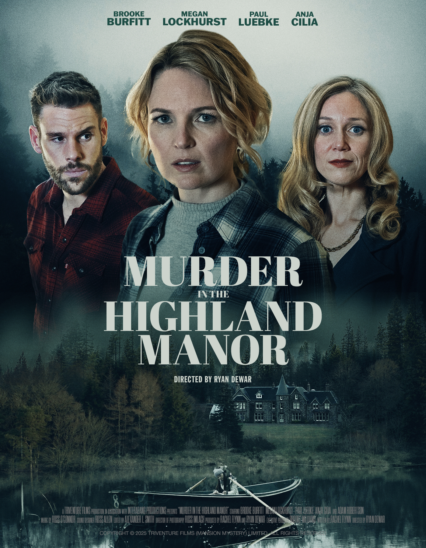 Poster Design by Bonitki for Triventure Films (Mansion Mystery) Limited | Design #34882796