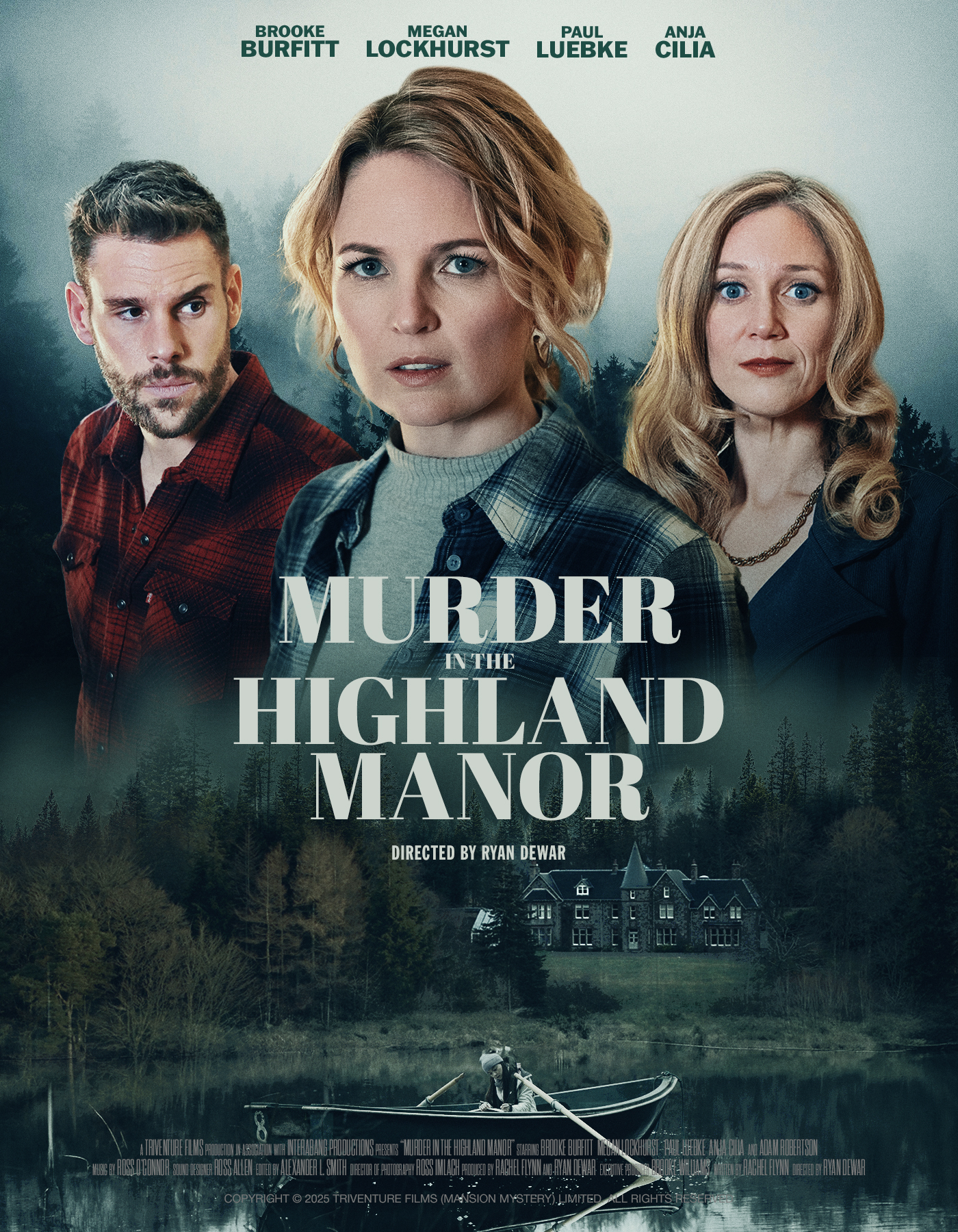 Poster Design by Bonitki for Triventure Films (Mansion Mystery) Limited | Design #34886526