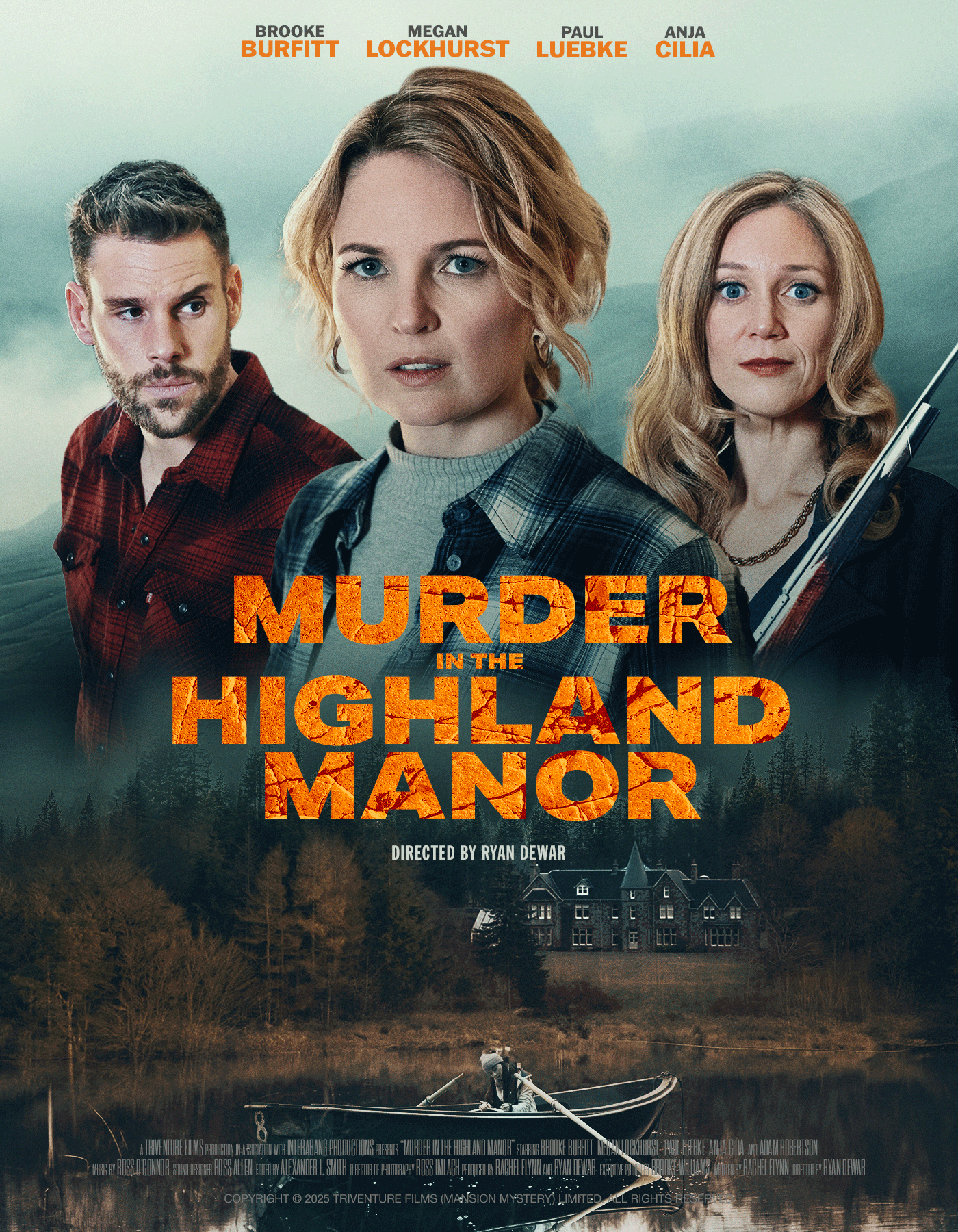 Poster Design by Bonitki for Triventure Films (Mansion Mystery) Limited | Design #34899086