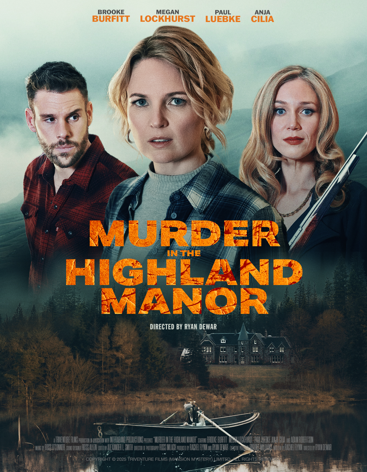 Poster Design by Bonitki for Triventure Films (Mansion Mystery) Limited | Design #34901665