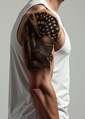 Patriotic Shoulder Cover Up