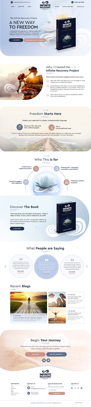 Web Design by Blue Sparrow for this project | Design: #34891372