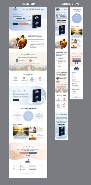 Web Design by Blue Sparrow for this project | Design: #34894251