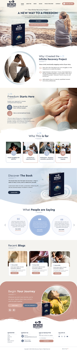 Web Design by Blue Sparrow for this project | Design: #34900021