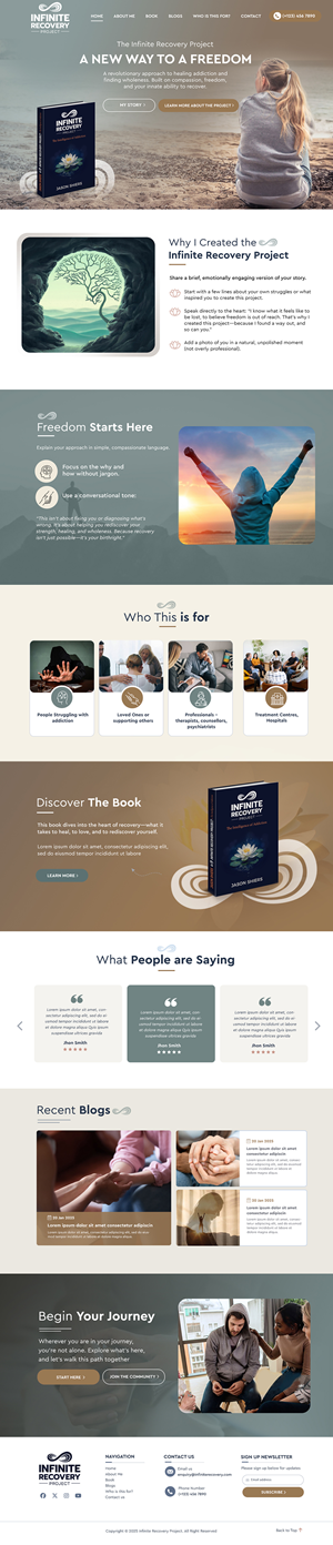 Web Design by Blue Sparrow for this project | Design: #34903382