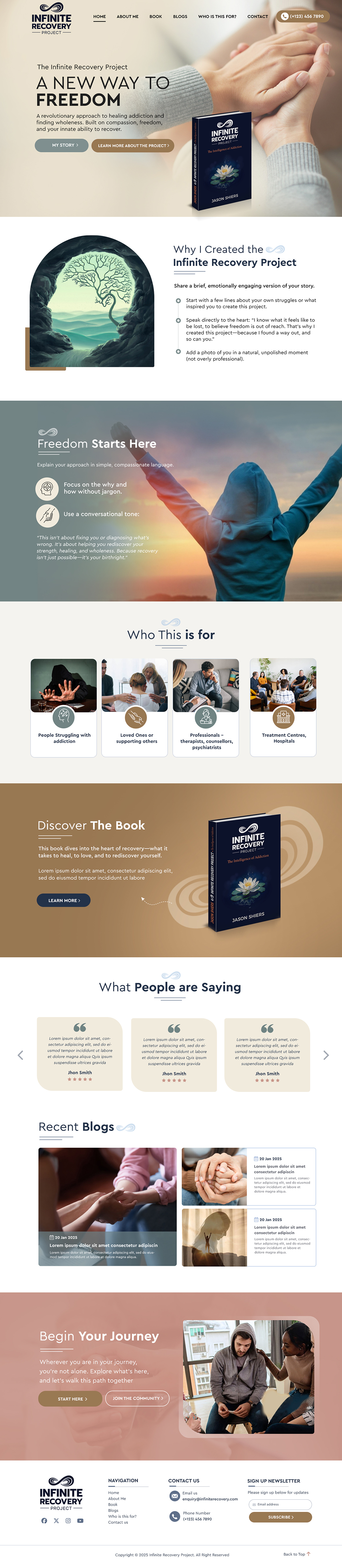 Web Design by Blue Sparrow for this project | Design: #34906641