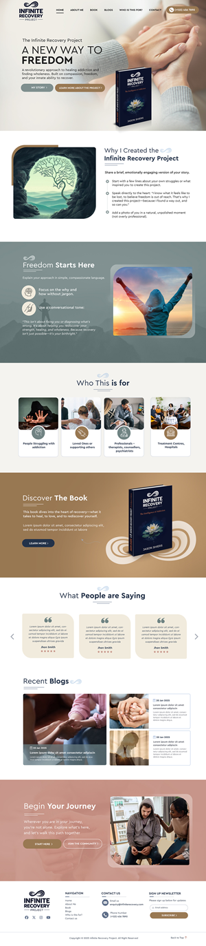 Web Design by Blue Sparrow for this project | Design: #34906642