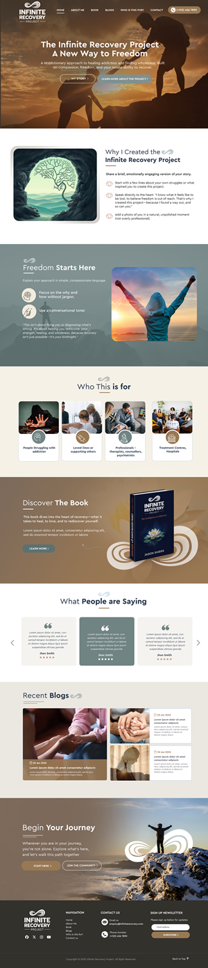 Web Design by Blue Sparrow for this project | Design: #34917031