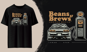 T-shirt Design by Letterdot