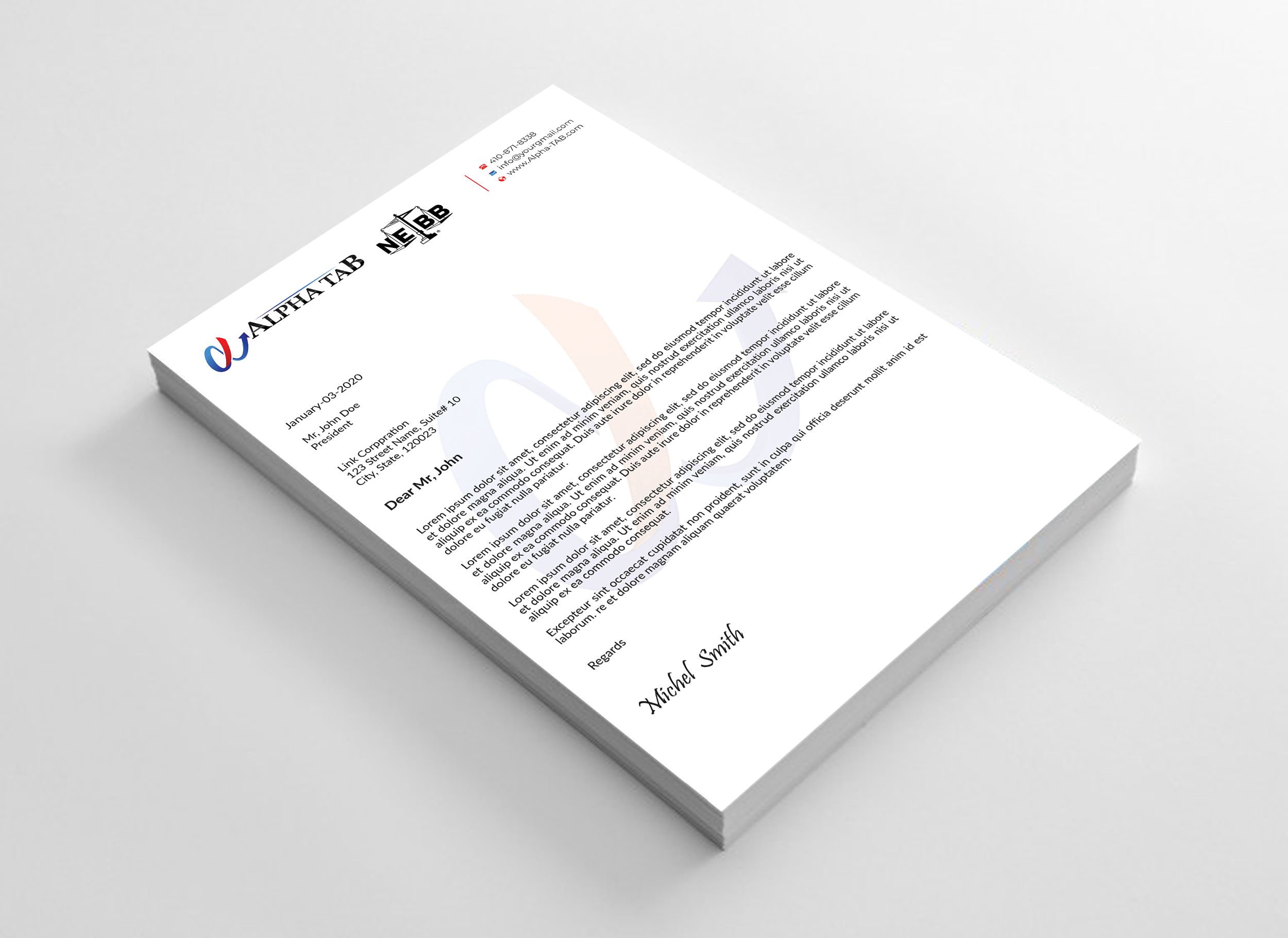 Briefkopf-Design von Expert Bappy für dieses Projekt | Design #34892136