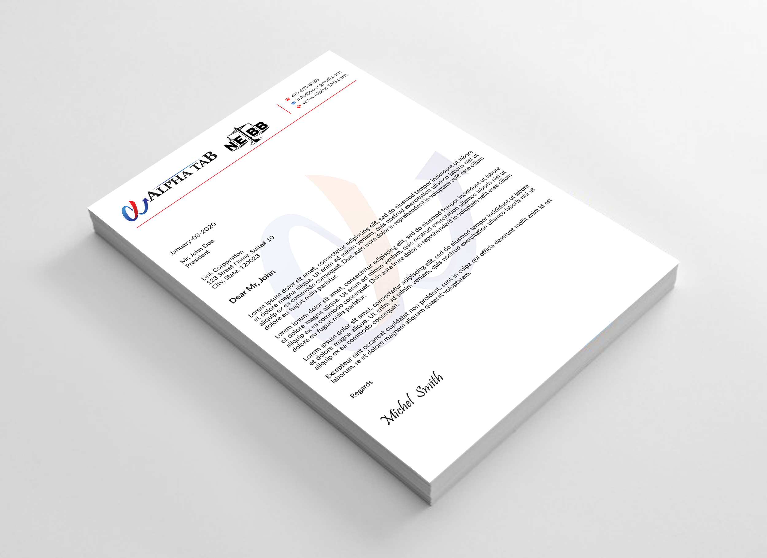 Briefkopf-Design von Expert Bappy für dieses Projekt | Design #34892145