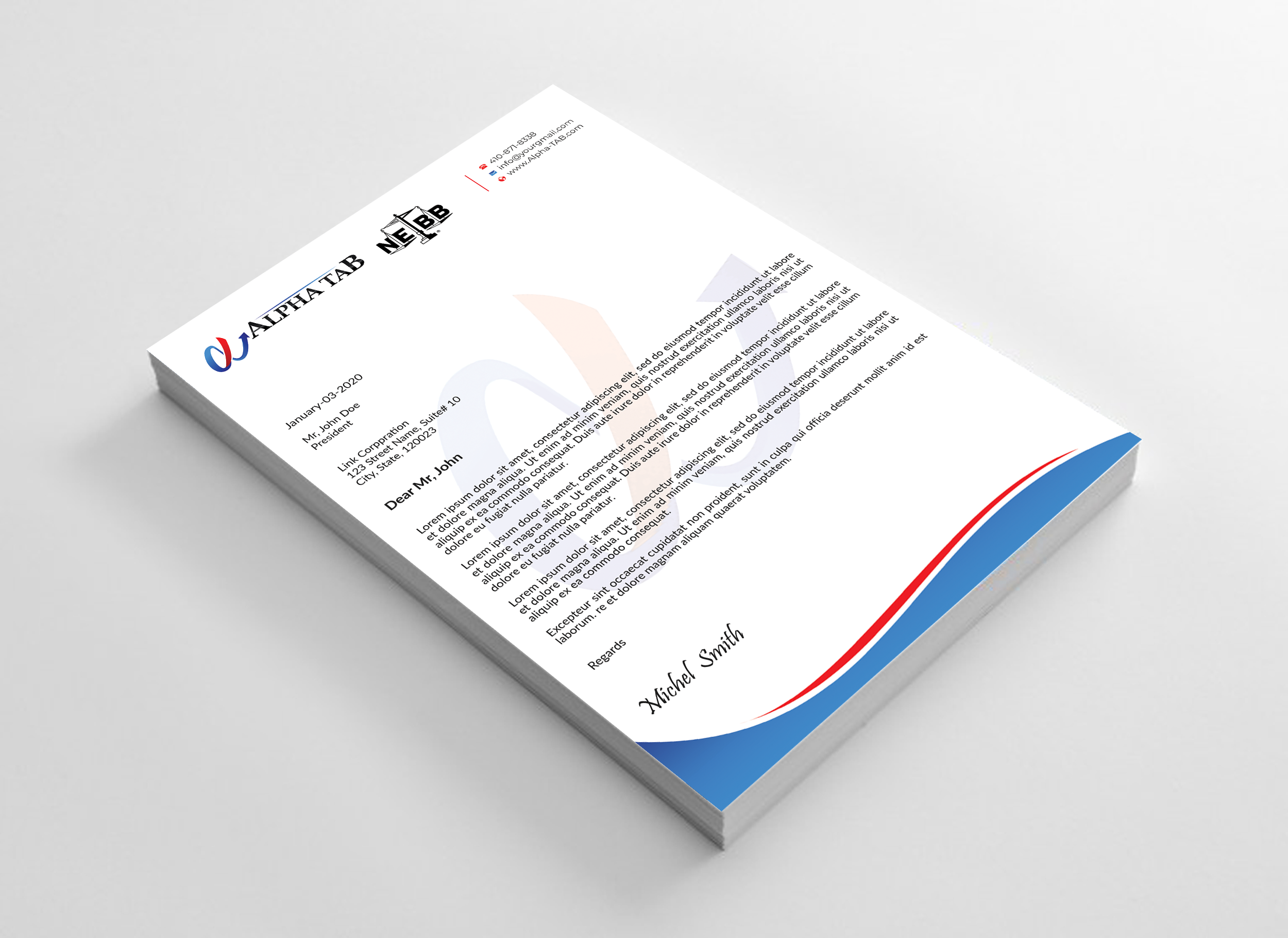 Briefkopf-Design von Expert Bappy für dieses Projekt | Design #34892158