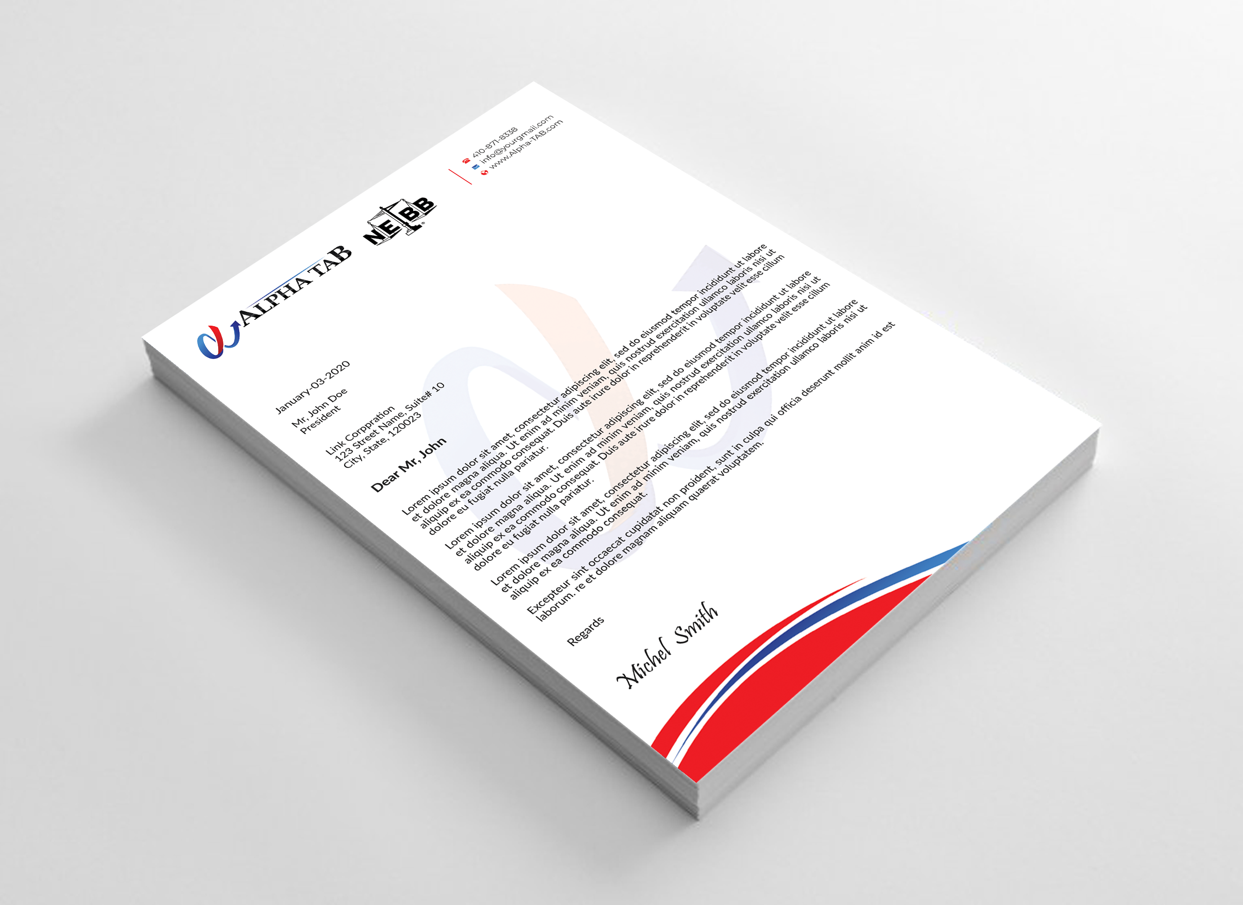 Briefkopf-Design von Expert Bappy für dieses Projekt | Design #34892176