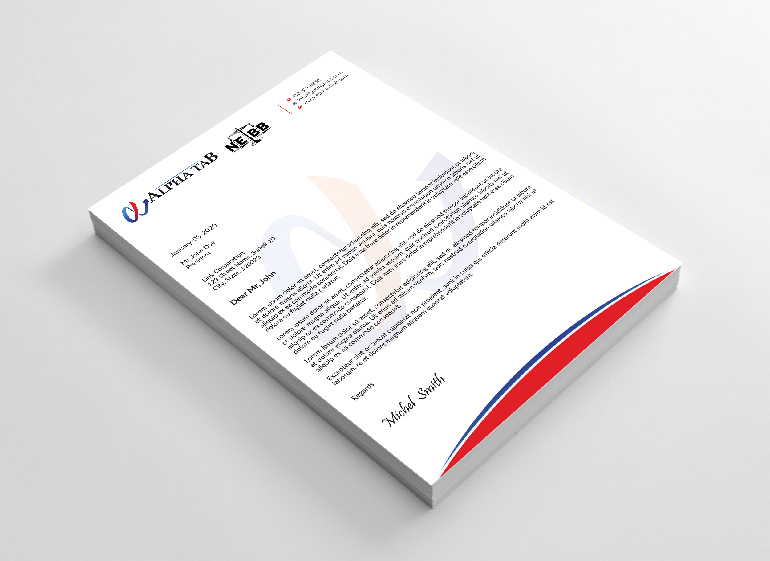 Briefkopf-Design von Expert Bappy für dieses Projekt | Design #34892178