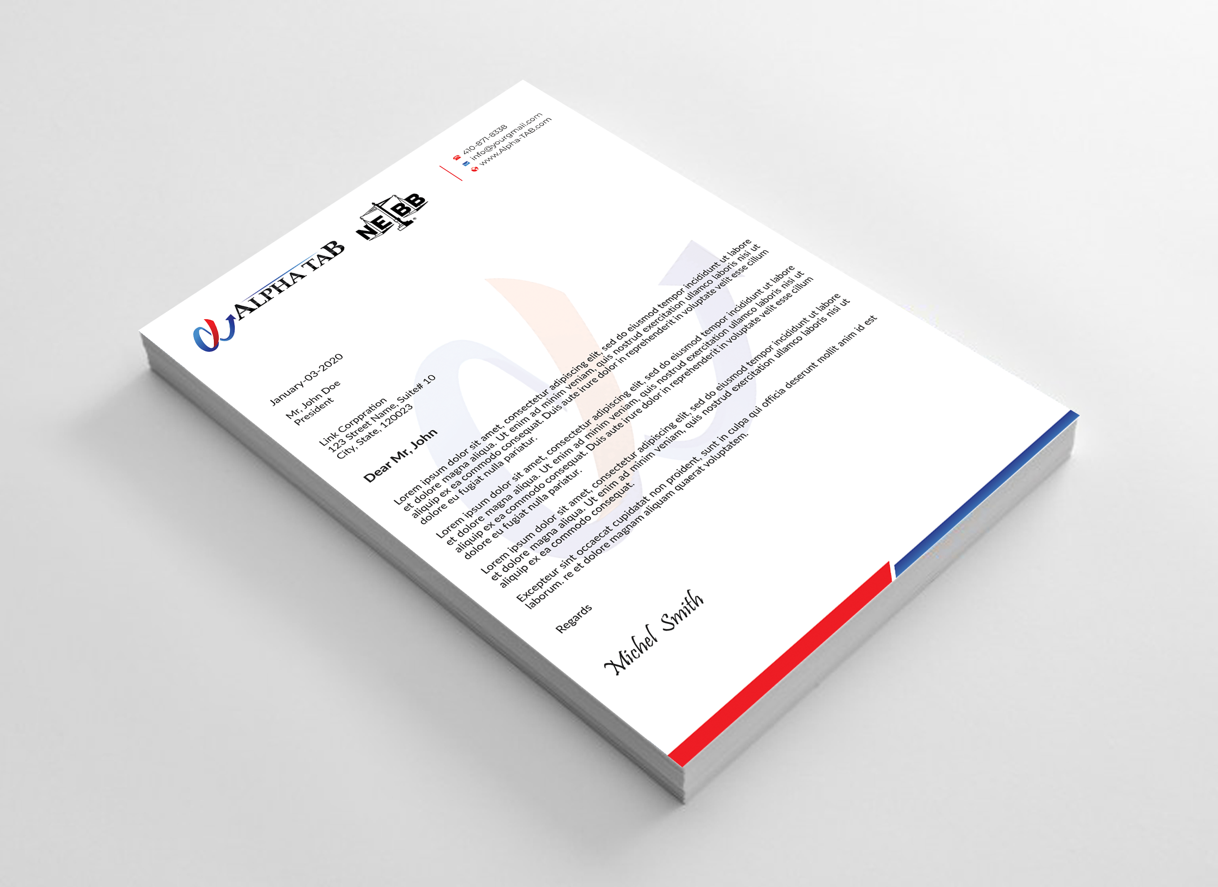 Briefkopf-Design von Expert Bappy für dieses Projekt | Design #34892194