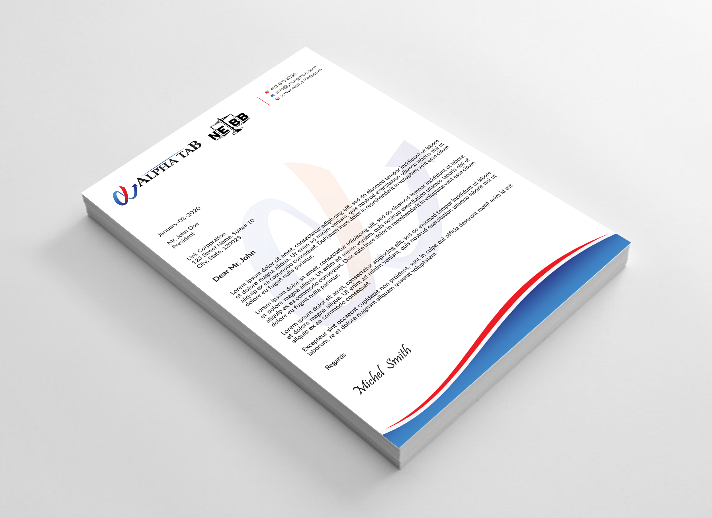 Briefkopf-Design von Expert Bappy für dieses Projekt | Design #34892195