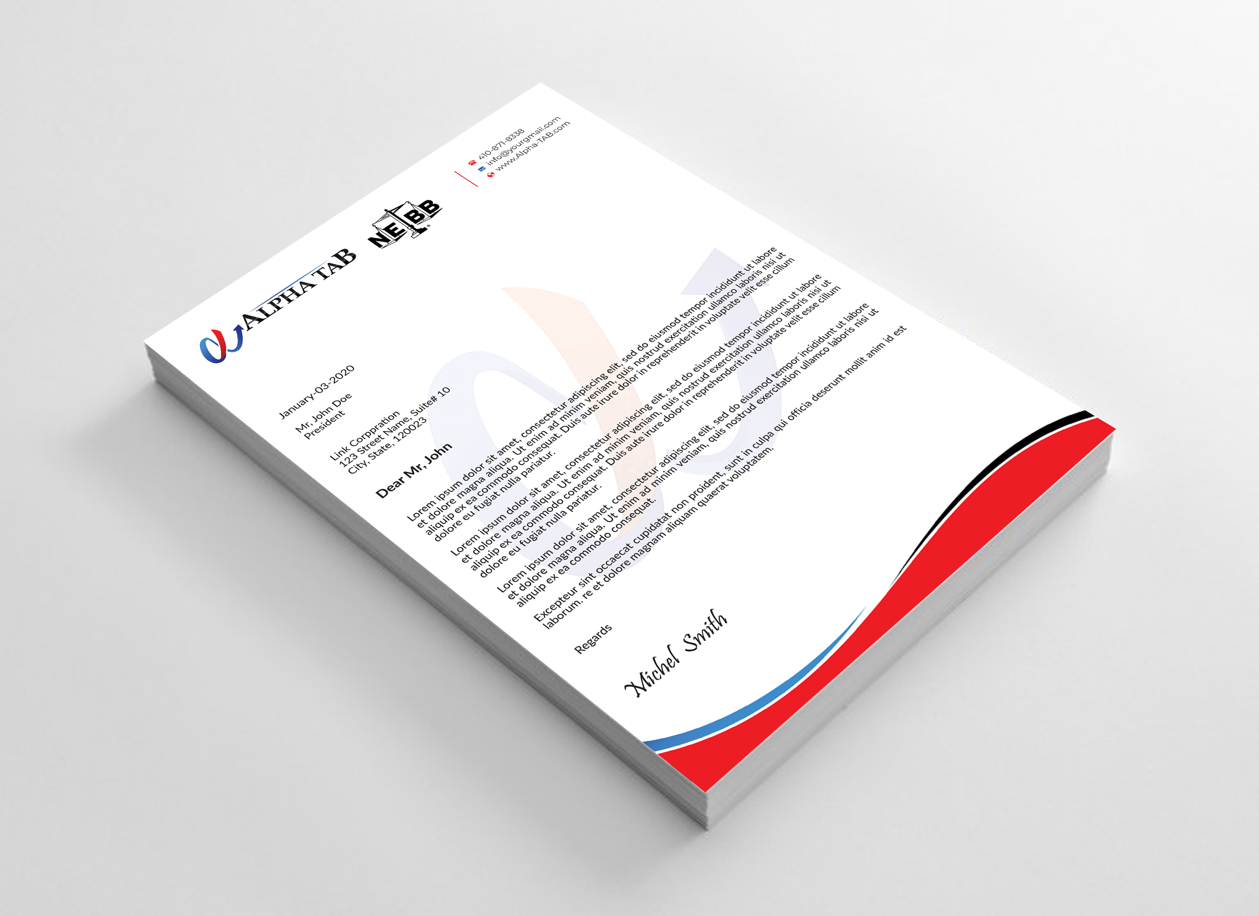 Briefkopf-Design von Expert Bappy für dieses Projekt | Design #34892304