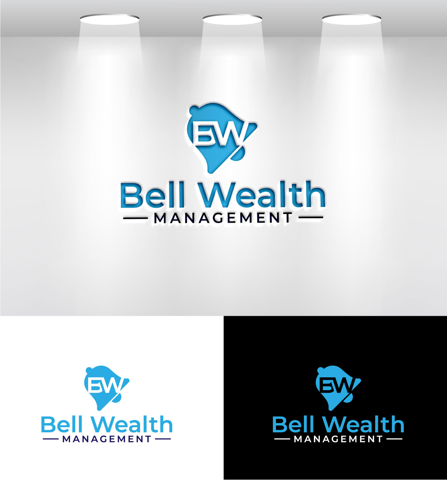 Logo-Design von Mi Design1 für Bell Wealth Management | Design #34899393