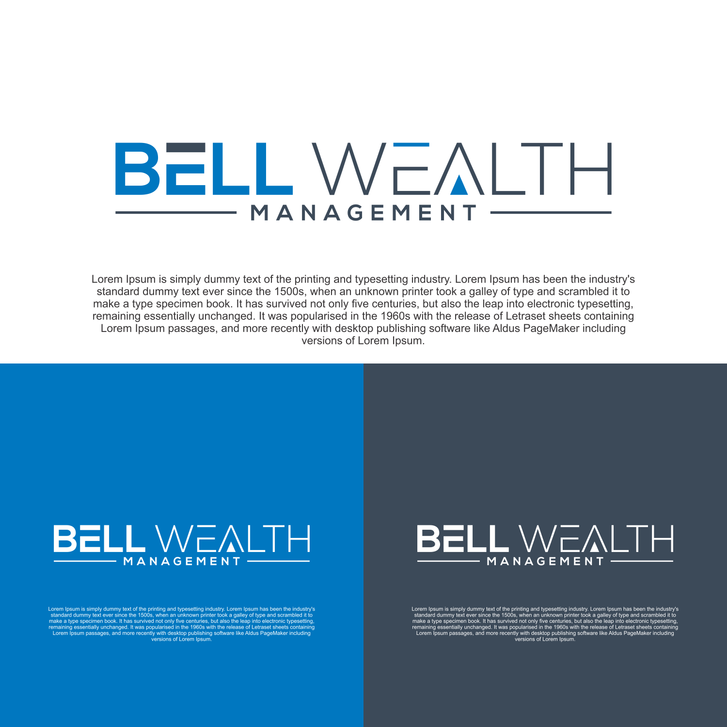 Logo-Design von diego costa für Bell Wealth Management | Design #34907384