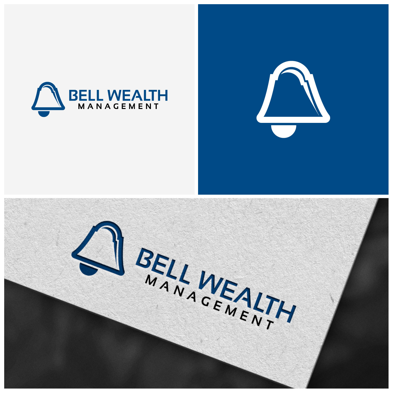 Logo Design by Mega House for Bell Wealth Management | Design #34899015