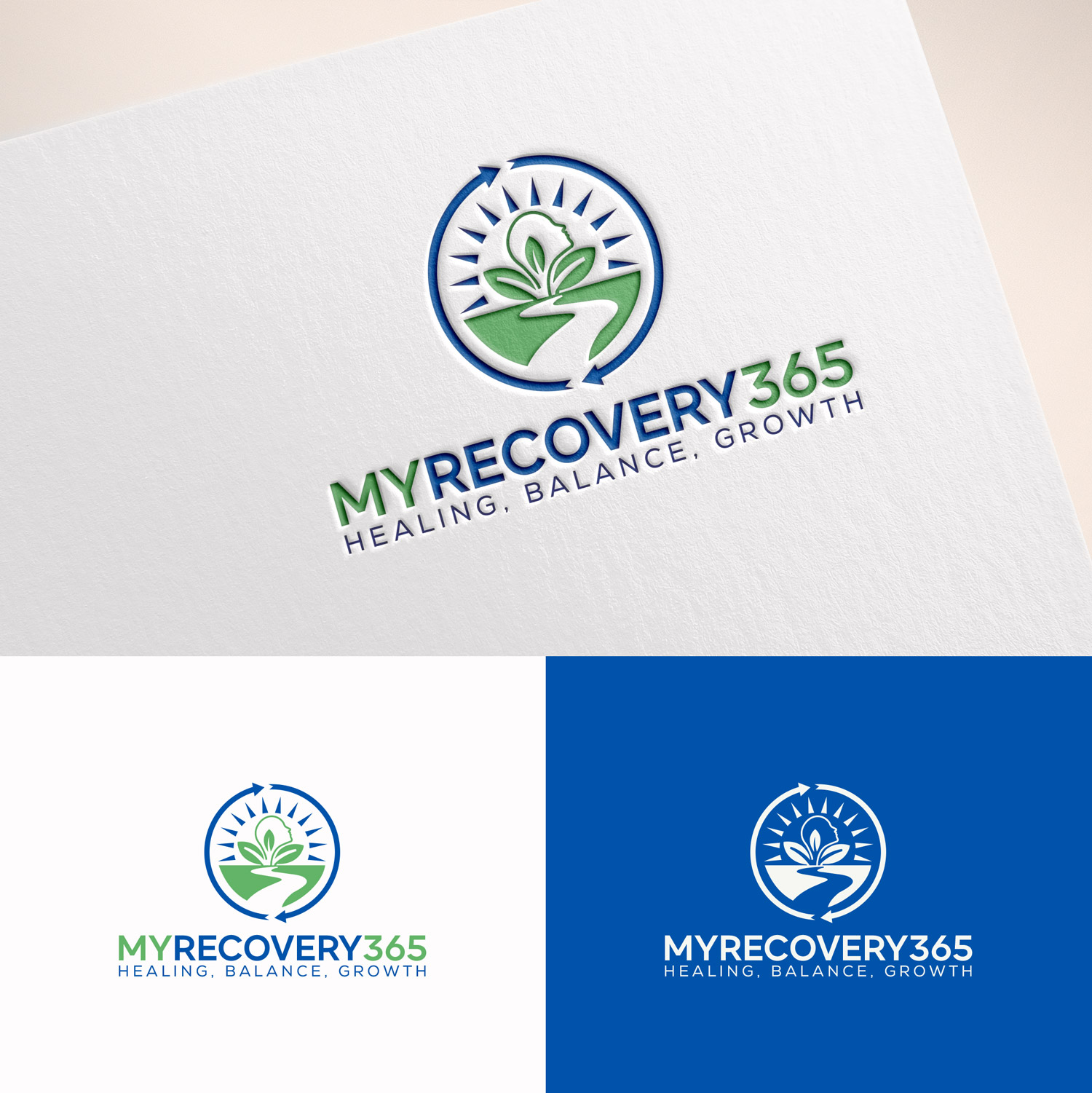 Logo Design by M Art & Design for MyRecovery365.com | Design #34900113