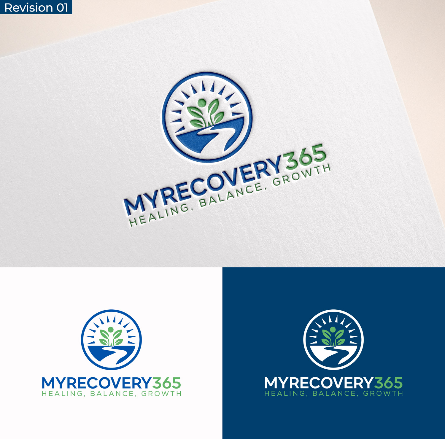 Logo Design by M Art & Design for MyRecovery365.com | Design #34901437