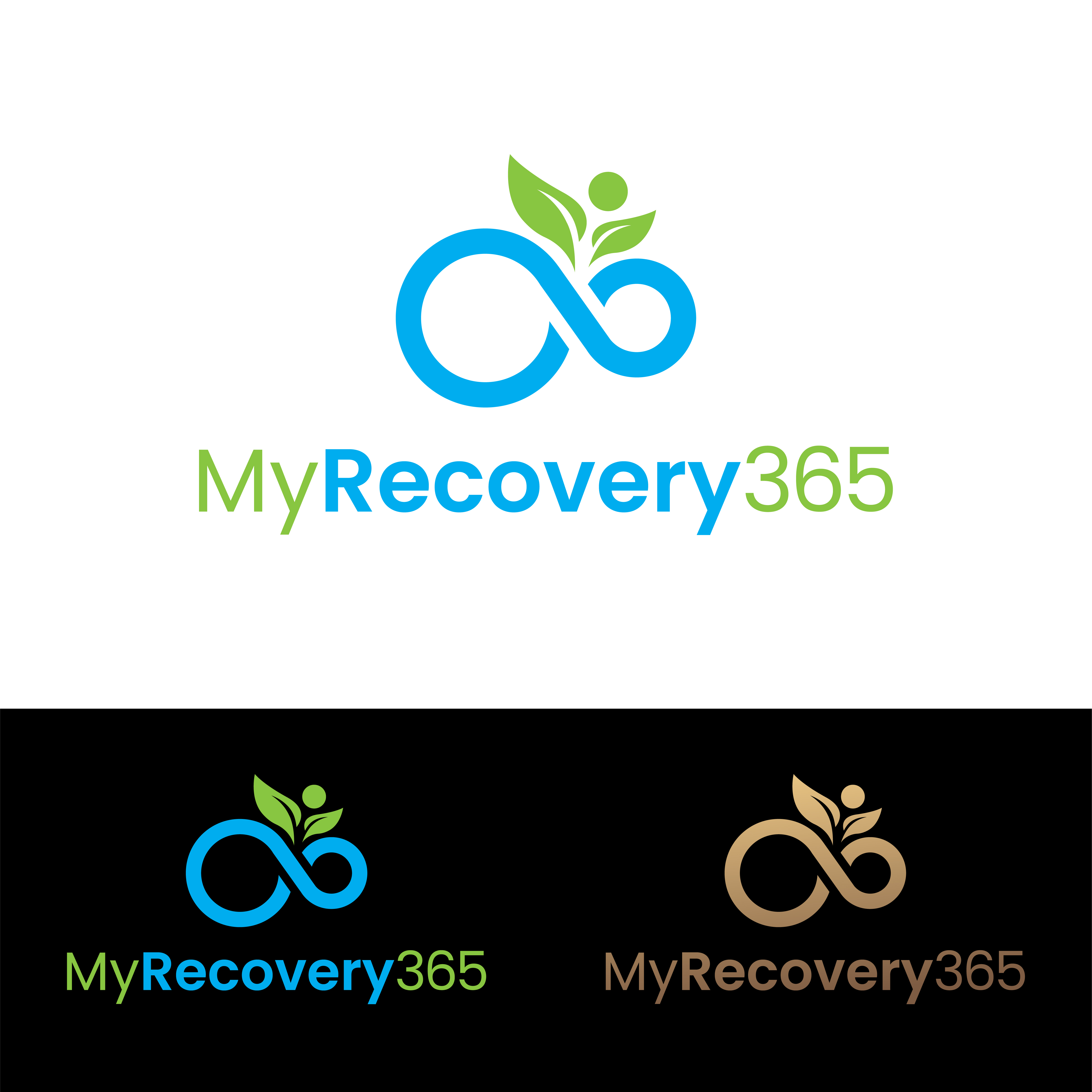 Logo Design by John Mark Arts for MyRecovery365.com | Design #34898982