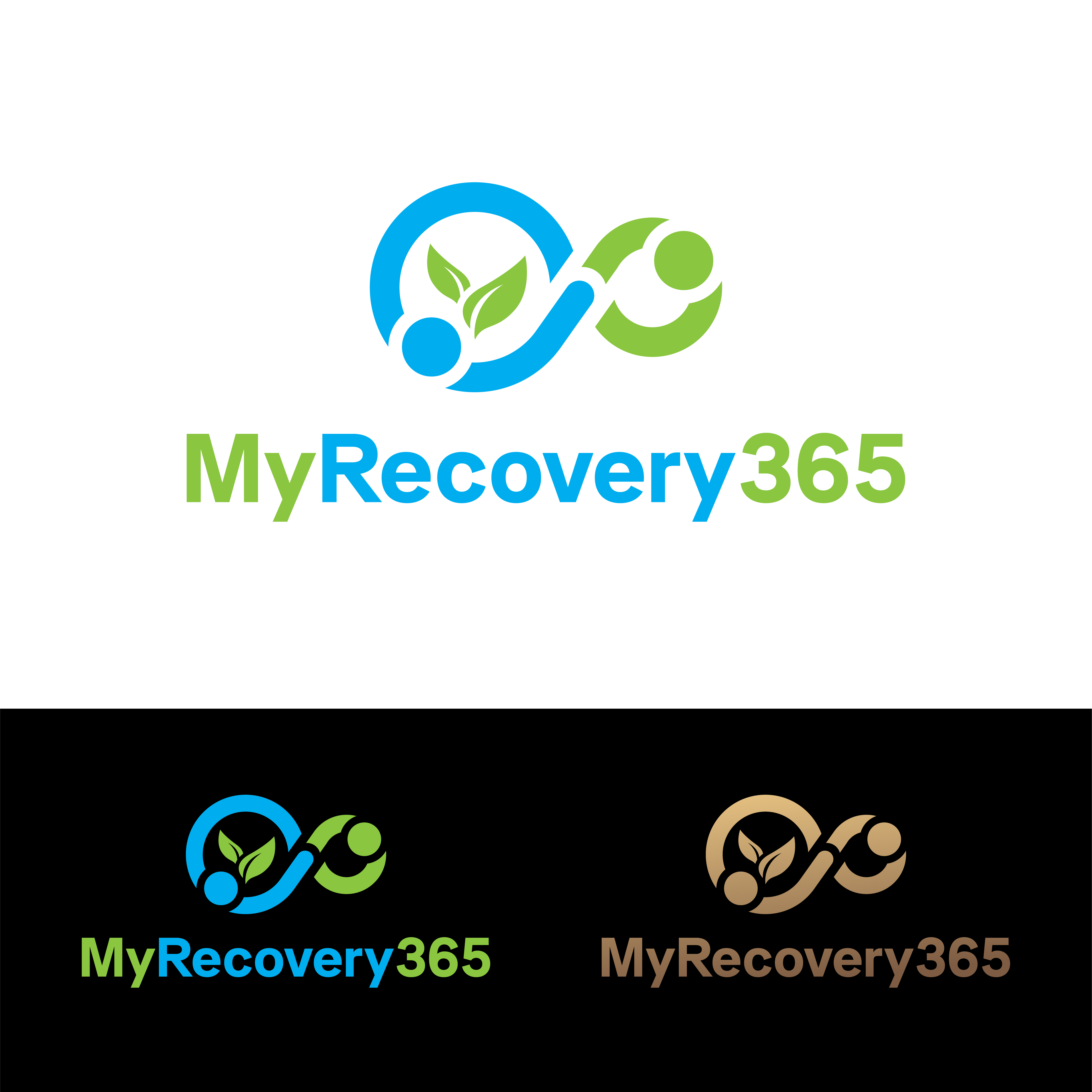 Logo Design by John Mark Arts for MyRecovery365.com | Design #34899058