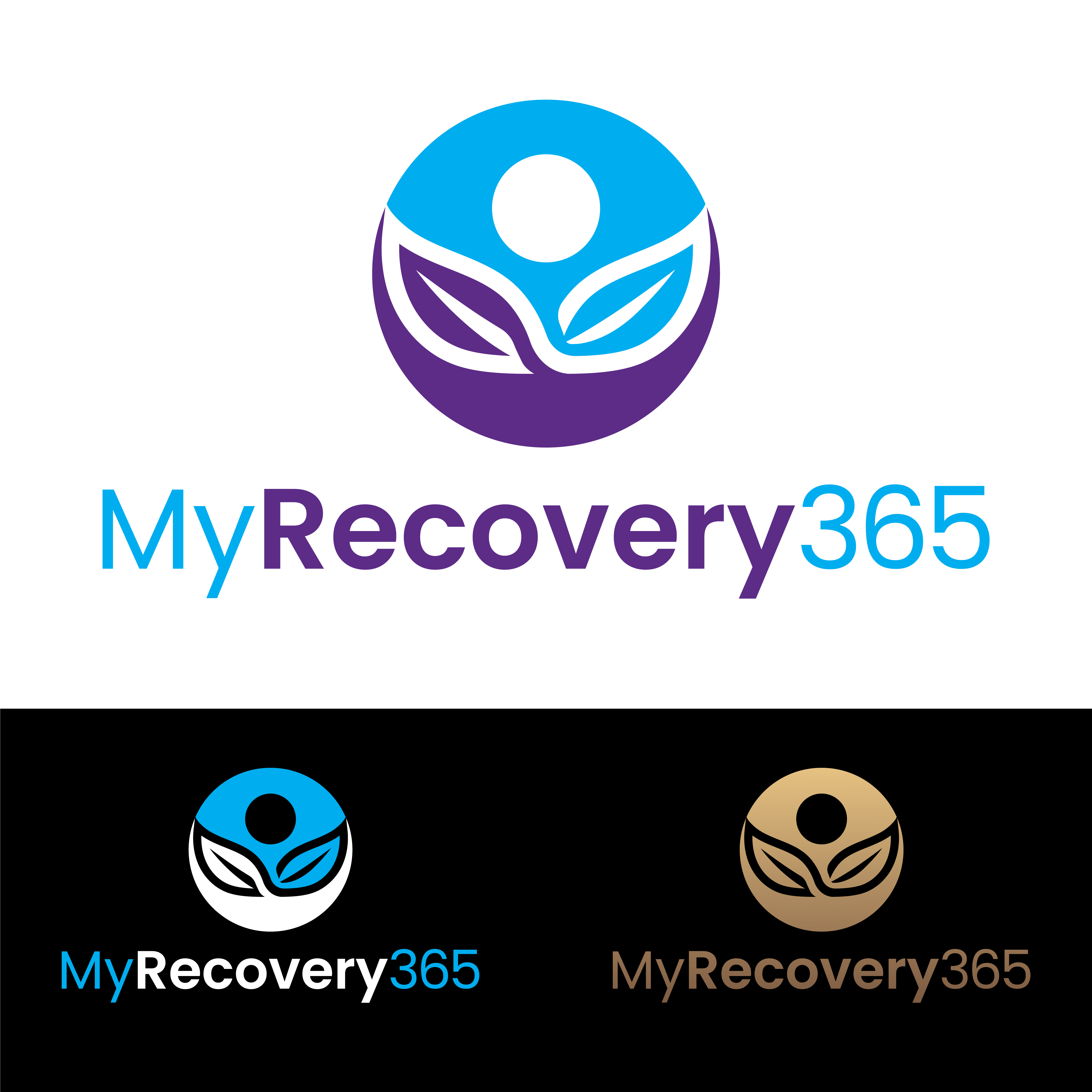 Logo Design by John Mark Arts for MyRecovery365.com | Design #34902411