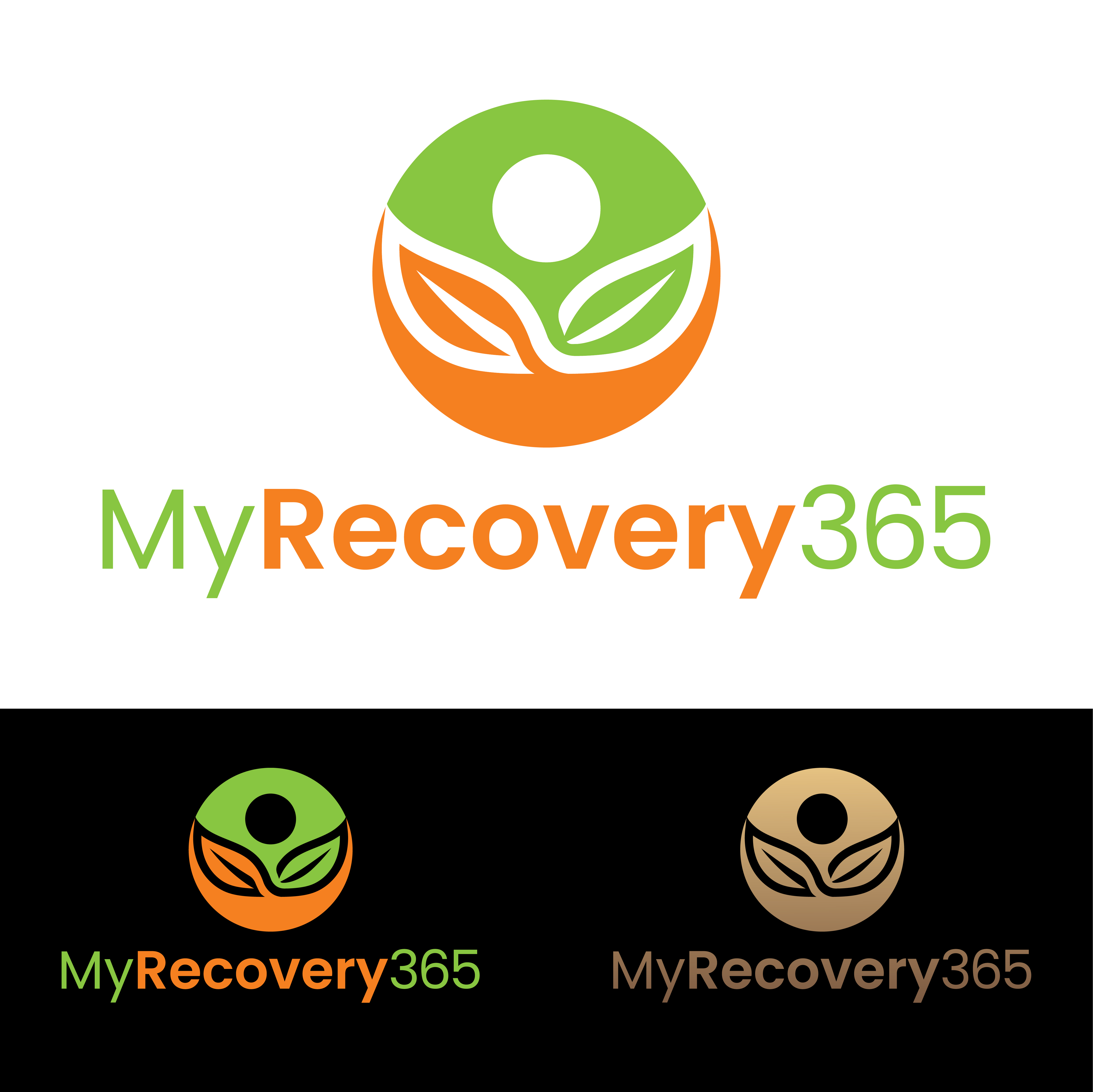 Logo Design by John Mark Arts for MyRecovery365.com | Design #34902414