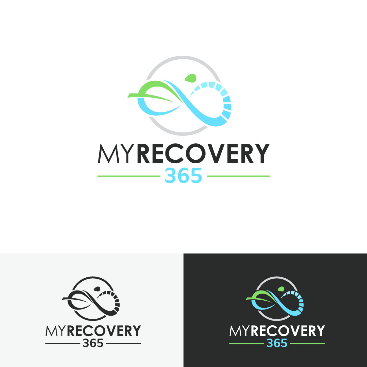 Logo-Design von Alex Henry für MyRecovery365.com | Design #34899477