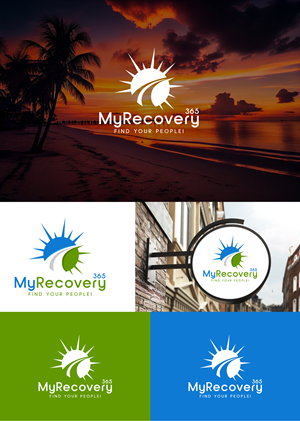 Logo Design by Global tech for MyRecovery365.com | Design: #34908025